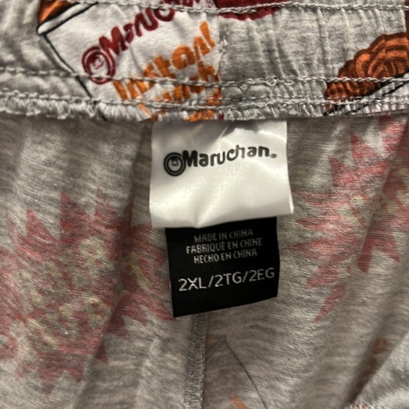 Maruchan Noodles Mens Printed Joggers/Sleep Pants - Picture 7 of 8